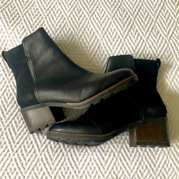 🧸 Leather Boots🧸 - Picture 1 of 4